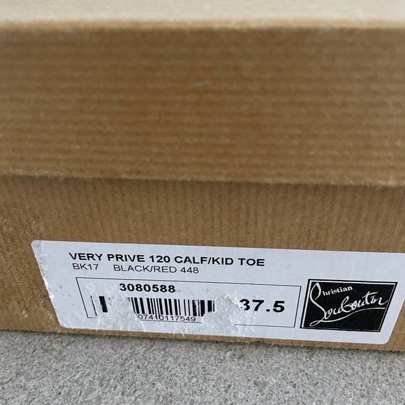 Christian Louboutin Very Prive peep toe pumps - Picture 7 of 7